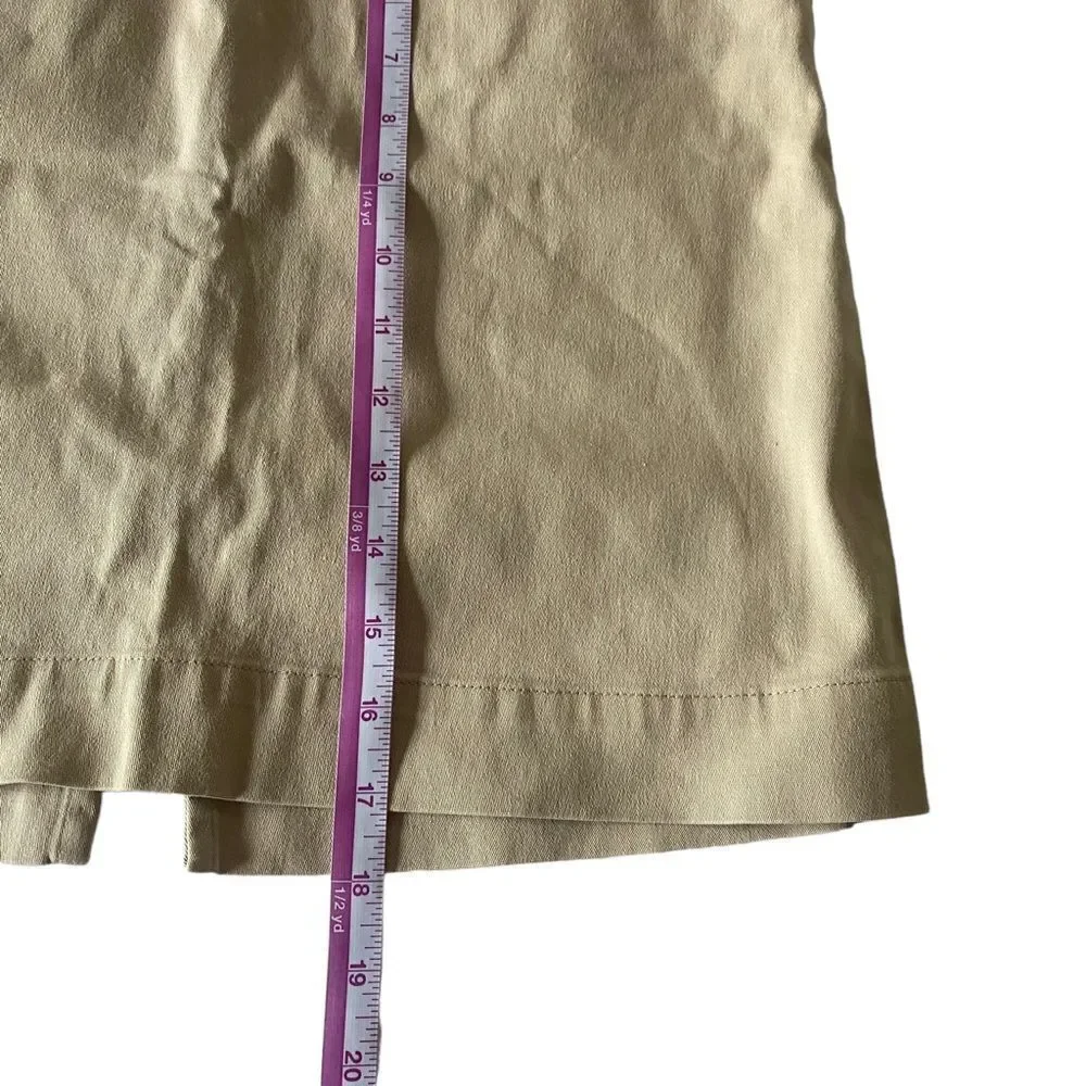 Ralph Lauren Tan Straight Skirt Sz‎ 14 (girls)